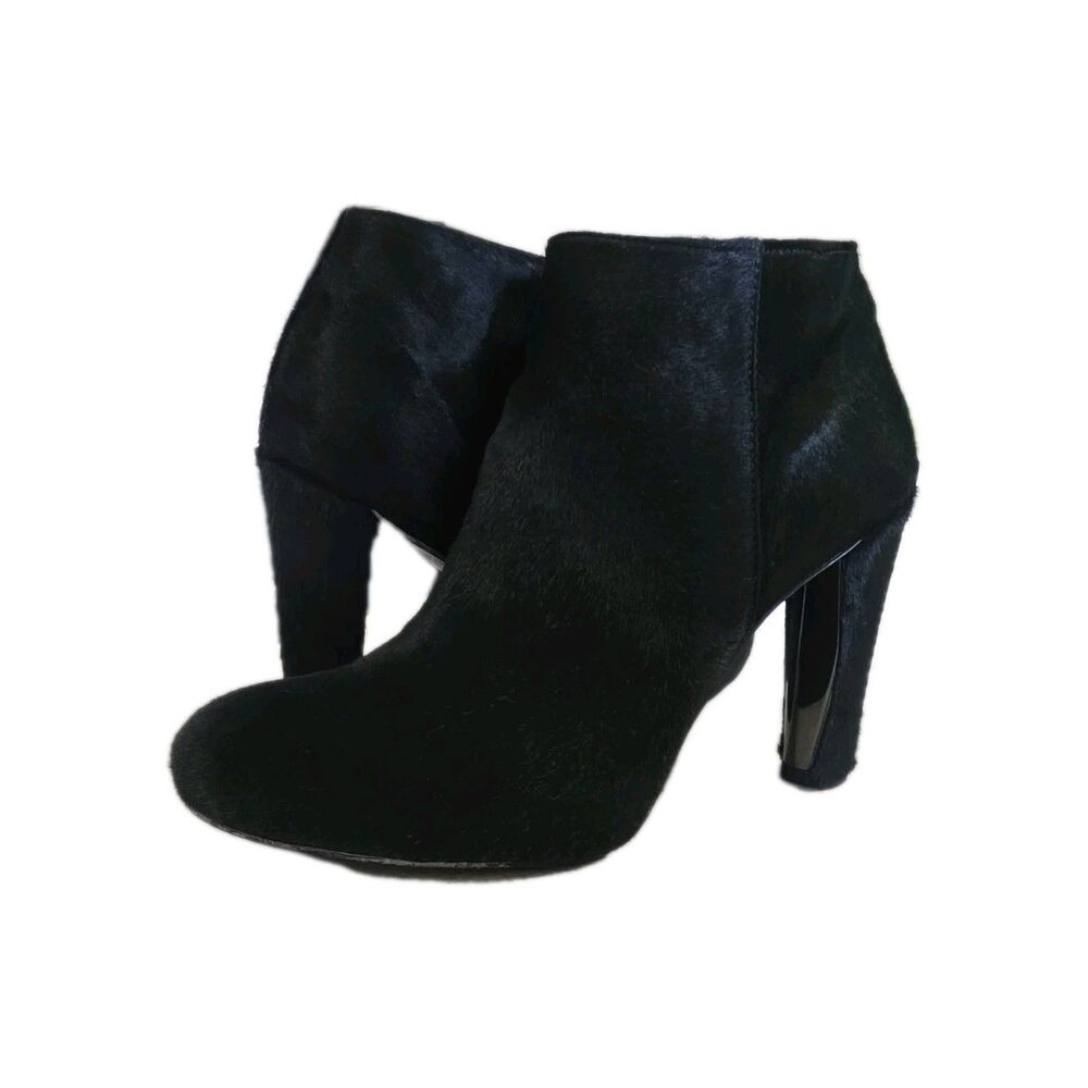 Stewart Weitzman Short Boots Size 6 Dark Green Calf Hair Womens Retails $850